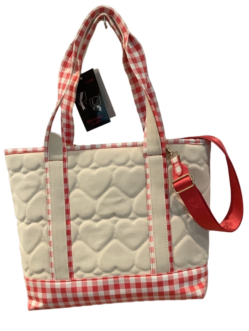 Betsey Johnson Watermelon Canvas Tote Bag Viral New - Picture 2 of 7